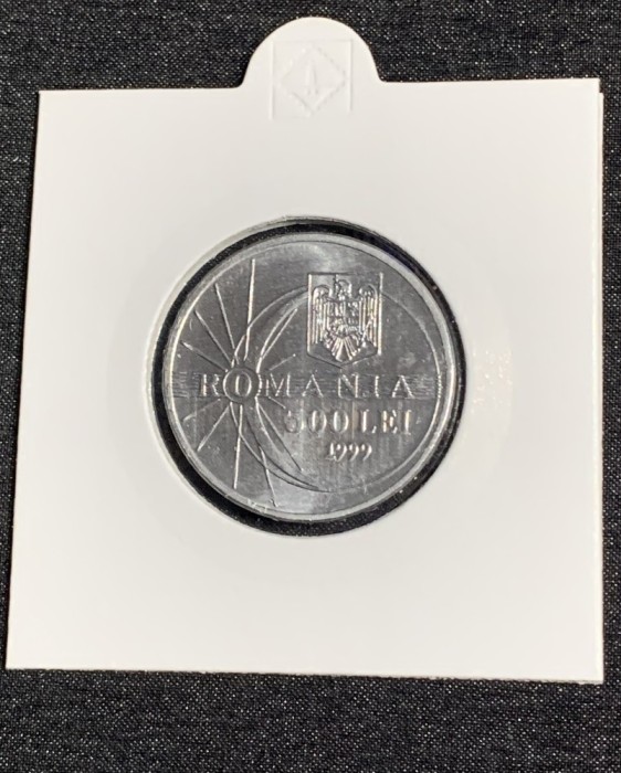 Moneda 500 lei 1999 eclipsa
