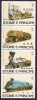 DB1 Locomotive Sao Tome 4 v. MNH, Nestampilat