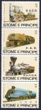 DB1 Locomotive Sao Tome 4 v. MNH, Nestampilat