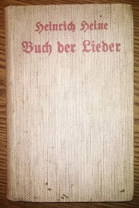 Heinrich Heine - Buch der Lieder