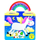 Unikornisok 2. - Sz&iacute;nezd ki &eacute;s ragaszd be matric&aacute;kkal