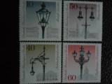 BERLIN WEST-STALPI ILUMINAT-SERIE COMPLETA-NESTAMPILATE