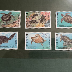 cayman - serie timbre animale fauna nestampilata MNH