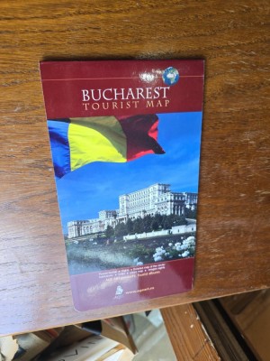 Bucharest Tourist Map foto