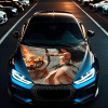 Folie Capota Auto &quot;Hood Art&quot; rezistenta la exterior, marime L (180 x 130cm) - Cod: AVX-CAPOTA-010L, AVEX
