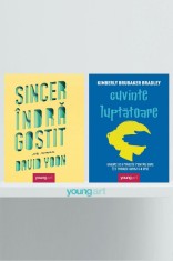 Pachet cărți despre maturizare (Cuvinte luptătoare, Sincer &icirc;ndrăgostit) - David Yoon, Kimberly Brubak...