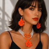 Set colier Perla Coralia