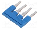Punte de conectare PHOENIX CONTACT 4 albastră 6mm UL94V-0