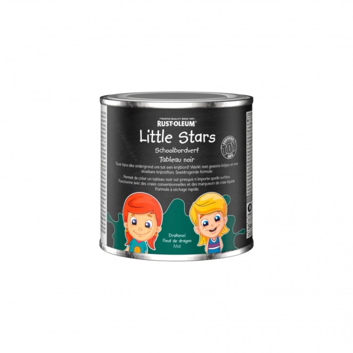 Vopsea tabla de scris, Rust-Oleum, Little Stars, Dragon&#039;s Egg, Verde, 250 ml