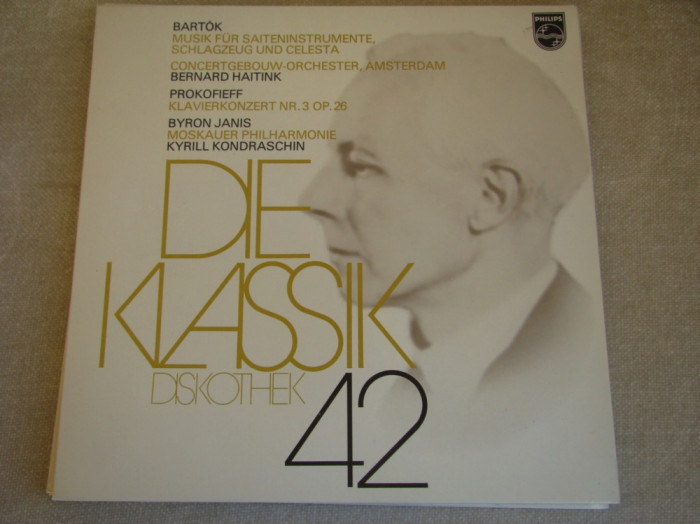 BARTOK / PROKOFIEFF - Die Klassik Diskothek - Vinil LP PHILIPS