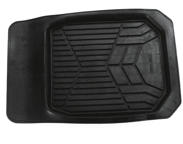 Covoras auto din cauciuc Carpoint tip tavita pentru fata, 74x50cm, 1 buc. AutoDrive ProParts