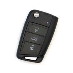 Cheie Briceag Compatibila cu MK7, 5G0959753BA 5G0959752BA, 3 Butoane, Aftermarket