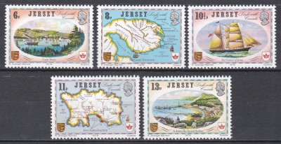 Jersey 1978 - Relațiile istorice dintre Jersey și Canada, MNH foto