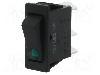 Intrerupator OFF-ON, 2 pozitii, SPST, BULGIN - C5503PLBG5 foto