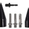 Set burghie conice pentru despicare lemn, 32 mm / 42 mm &ndash; XR11248