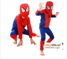 Costum Spiderman (avem de la 2 pana 7ani) foto