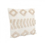 Cumpara ieftin Perna decorativa textil ivoire bej 45x45 cm