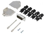 Conector D-Sub 15-Pin Tată Drept Cu Șurub Pe Cablu