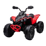 ATV electric cu telecomanda, Can-Am, 10V, Rosu
