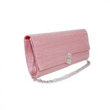 Cumpara ieftin Geanta plic de seara, pentru ocazii si petreceri, Rosu sidef, 26 x 12 cm, Magrot 25007