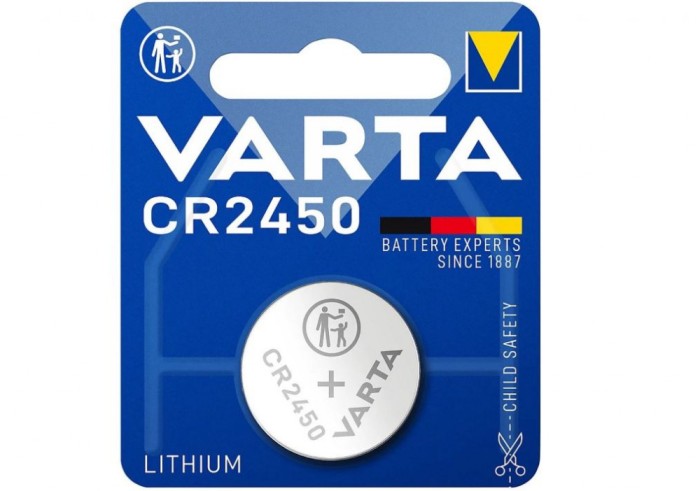 Baterie Varta CR2450, litiu, 3V, 6450101401