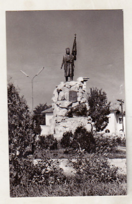 bnk cp Targu Jiu - Monumentul lui Tudor Vladimirescu - uzata foto