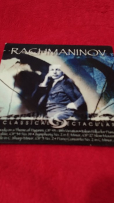 CD RACHMANINOV --COLECTIA CLASCAL ORIGINAL