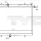 Radiator, racire motor CITROEN DS4 (2011 - 2015) TYC 726-0020-R