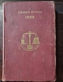 Almanach Hachette 1929
