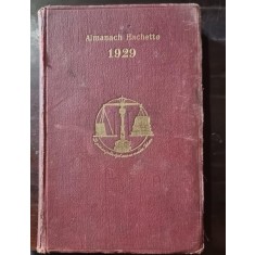 Almanach Hachette 1929