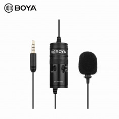 Microfon Lavaliera Stereo omnidirectional, Boya BY-M1 Pro