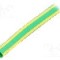 Tub termocontractant, 3mm, 30m, galben-verde, HELLERMANNTYTON - 333-30307