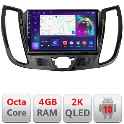 Navigatie Ford Kuga C-MAX Android ecran Qled 2K Octa core 4+32 KIT-362-v2+EDT-E409-2K CarStore Technology