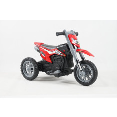 Motocicleta electrica cu 3 roti, Kinderauto Enduro 60W 12V STANDARD, culoare rosu