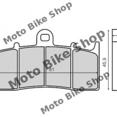 MBS Placute frana echivalent MCB736SV, Cod Produs: 225102120RM