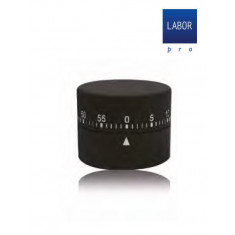 Timer cilindric negru &ndash; Labor Pro