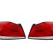Set stopuri, lampa spate SUBARU WRX/STI (GP/GJ), 01.2014-2019, partea stanga, dynamic indicator; LED; rosu, transparent; TUNING,