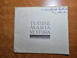 program teatru maria ventura 1929-1930-george vraca,aura buzescu,