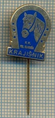 Y 390 INSIGNA -KRAJISNIK - CALARIE-HIPISM - IUGOSLAVIA -PENTRU COLECTIONARI foto