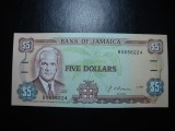 JAMAICA 5 DOLARI 1991 UNC