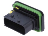 Conector automotive tată MCP 1.5K, 2.8 - 60V, 16 pini, IP67