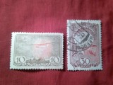 2 Timbre URSS 1938 Aviatie , stampilate