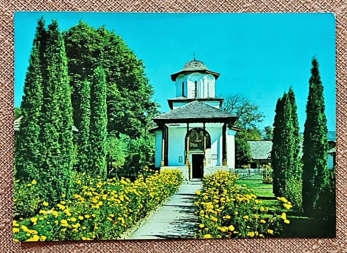 Calimanesti. Schitul Ostrov (sec. XVI) - Circulata, datata 1971
