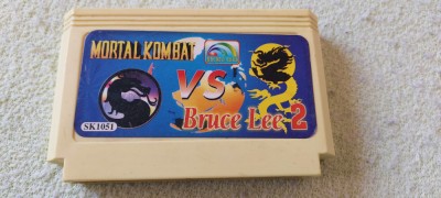 Mortal Kombat vs Bruce Lee 2 , CASETA SEGA , FOARTE RARA !! foto