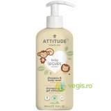 Sampon si Gel de Dus 2in1 cu Nectar de Pere Baby Leaves 473ml