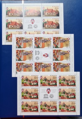 Romania MNH 2009 - Centrul Istoric Sighisoara - minicoli - LP 1838c foto