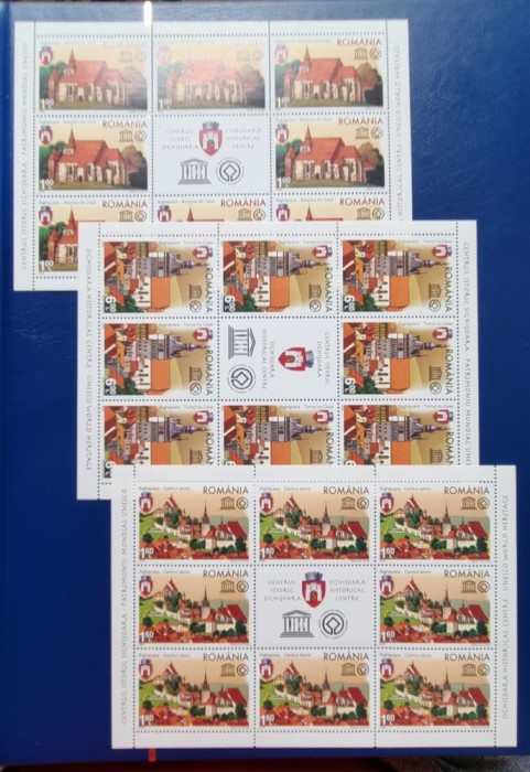 Romania MNH 2009 - Centrul Istoric Sighisoara - minicoli - LP 1838c