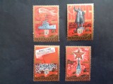1977 -Rusia - Revolutia din Octombrie - Anivesrari -Mi. 4662 - 4665