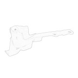 Balama capota Hyundai Ix35 (Lm), 10.2009-09.2015, montare stanga, OE, 791102Y000; 79110-2Y000