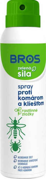 Spray Bros, spray pentru ț&acirc;nțari și căpușe, 90ml